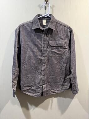 Kids Boys There Abouts Long Sleeves Shirt Buttons Down Size Large (14-16) Blue